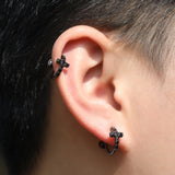 Earrings Zircon Cross Earrings