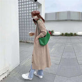 Women Knitted Cardigan Loose Fashion Sweater