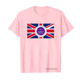 Inspired by Queen's Platinum Jubilee 2022 Elizabeth 70 Years T-shirt Printed round Neck