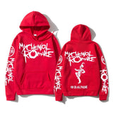My Chemical Romance Double Sided Graphic Hoodies Streetwear