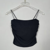 Women Vest Suspenders Skinny Slimming Pleated Hot Girl