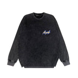 Purple Brand Distressed Long Sleeve Shirt Fashion Distressed Loose Long-sleeved Top