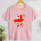 Inspired by Queen's Platinum Jubilee 2022 Elizabeth 70 Years T-shirt Men's and Women's Loose Large Size T-shirt Short Sleeve Summer