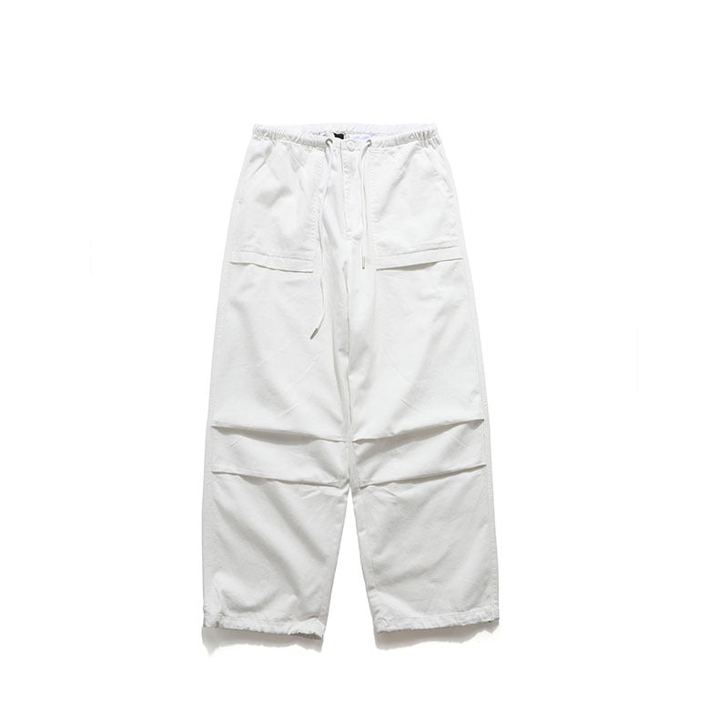 Cargo Pants Retro College Style Loose Casual