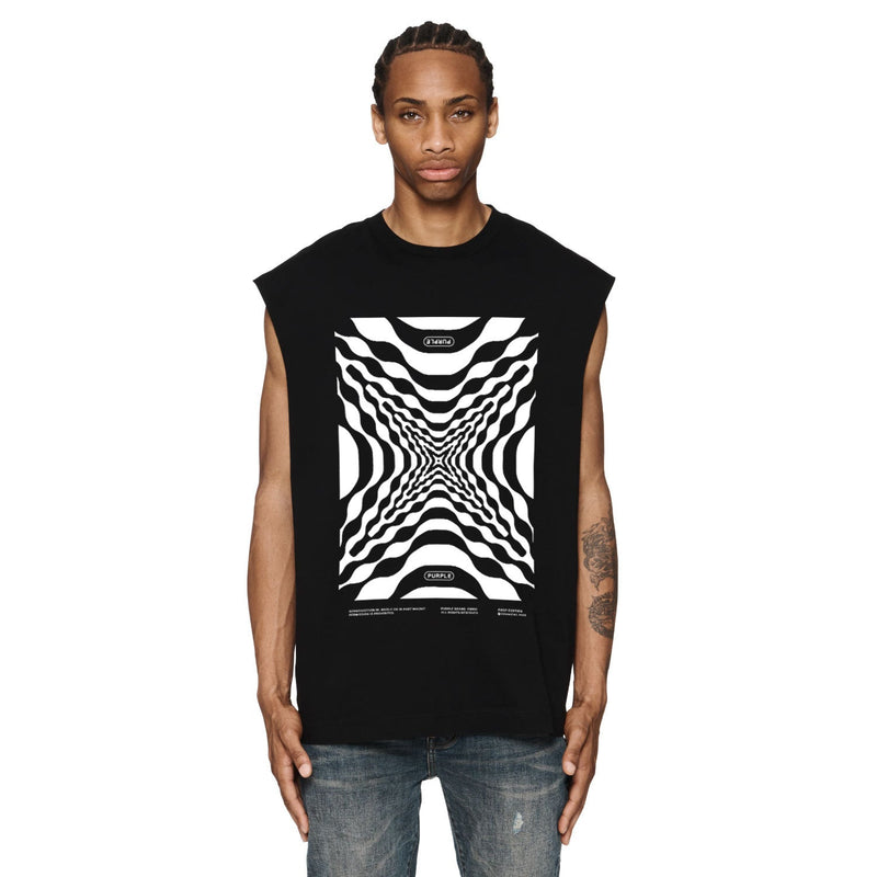 Purple Brand Tank T Shirts Sleeveless T-shirt Vest