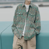 Men Shirts Summer Casual Denim Long Sleeve Jacket
