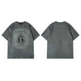 Men T-shirt Border Collie Printed T-shirt Loose Casual