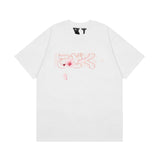 Vlone T Shirt Spring Summer Flower Crew Neck
