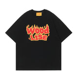 Men T-Shirt Sunset Printing Vintage