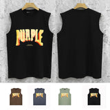 Purple Brand Tank T Shirts Sleeveless T-shirt Vest