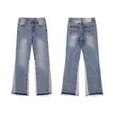 Gallery Dept Pant Color Block Flared Jeans Men's and Women's Trousers