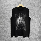 Purple Brand Tank T Shirts Sleeveless T-shirt Vest