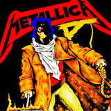 Rock Star T Shirt Metallica Metal Band T-shirt Rock American Retro Loose Vintage Short Sleeve