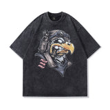 Men's T-shirt Cartoon Anime Print Retro Loose