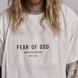 Fog Fear of God Essentials T Shirt Casual Loose Couple T-shirt Men