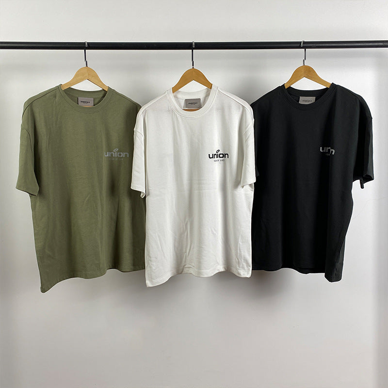 Fog Essentials T shirt Offset 'union ' Logo Loose T shirt