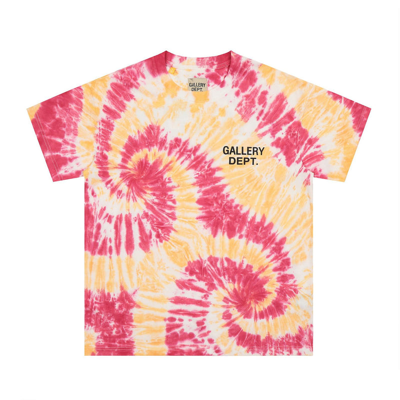 Gallery Dept T Shirts Washed Short Sleeve Bf Loose Men and Women