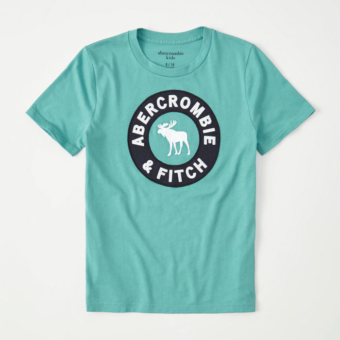 New Women's Short Sleeved T-shirt with Letters on The Deer S