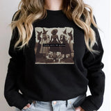 Vintage Girls Will Be Girls Witch Sweatshirt Funny Witch Swe