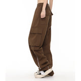 Men Jeans Loose Zip Slit