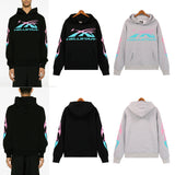 Hellstar Hoodie gradual change color print hoodie fall loose sweater