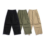 Cargo Pants Vintage Adjustable Drawstring Bloomers