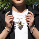 Jewelry Cobra Hip Hop Pendant Copper with Zircon ins Far East