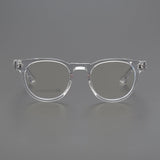 CHH Chrome Hearts Glasses Pure Titanium Ultra Light Myopia Anti-Blue Light Glasses Frame
