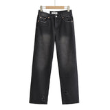 Women Jeans Hot Girl Loose Slimming Summer Distressed