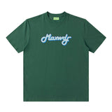 Men T-Shirt West Coast Letter Printing Heavy College Style