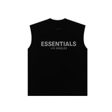 Fog Essentials tank spring/summer letter crew neck casual vest