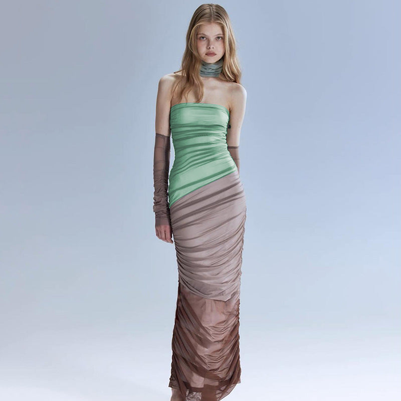 Women Dress Summer Fashion Sexy Mesh