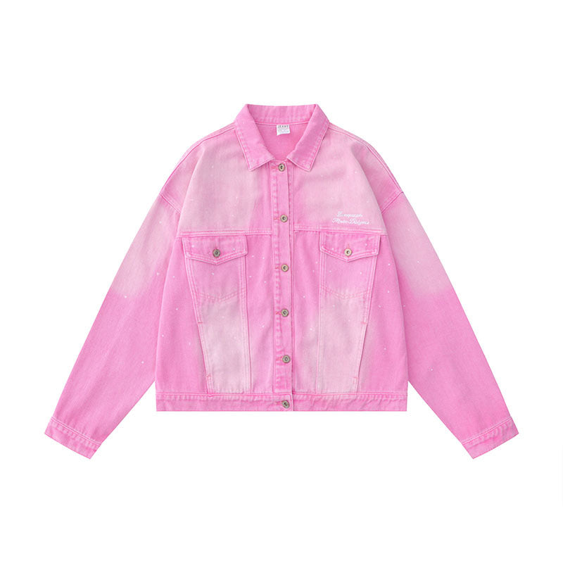 Women Jackets All-Matching Work Clothes Denim Jacket