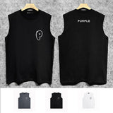 Purple Brand Tank T Shirts Sleeveless T-shirt Vest