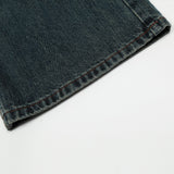 Men Jeans Retro Blue Loose-Fitting Casual