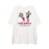 Men T-Shirt Short Sleeve Men Loose Summer Wear