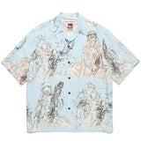GUILTYPARTIES TIGER Shirts Ghost in the Shell joint print, short-sleeved shirt