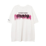 Men's T-Shirt Short-Sleeved T-shirt Men's and Women's Hip Hop