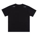 C.e t shirts creative picture frame pattern round neck short sleeve men and women