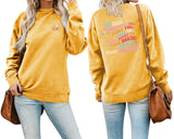 Autumn and winter new long-sleeved hoodie let them misunders