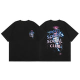 ANTI SOCIAL CLUB T-Shirt Print Casual