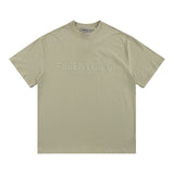 Fog Essentials T Shirts Spring/Summer, Crew Neck Short Sleeves