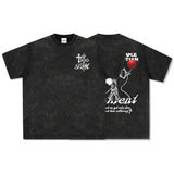 Unisex T-Shirt Summer Short Sleeve Loose T-Shirt
