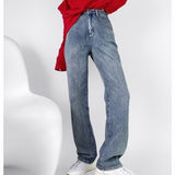 Women Jeans Slimming Loose Retro