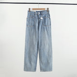 Women Jeans Retro Loose and Simple