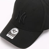 Dodgers and Yankees Baseball Cap 47brand Baseball Hat Men's Peaked Cap Black