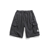 Unisex Shorts Large Workwear with Pocket Shorts Casual Loose