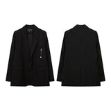 Women Jackets Simple Suit Jacket Special-Interest Design