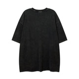 Men T-Shirt Distressed Loose Couple