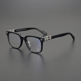 CHH Chrome Hearts Glasses Retro-style Black-rimmed Glasses